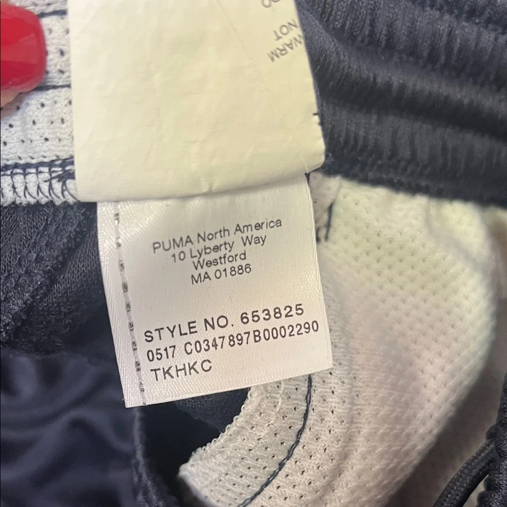 Puma men’s 3/4 training pants Navy blue medium - Picture 6 of 6